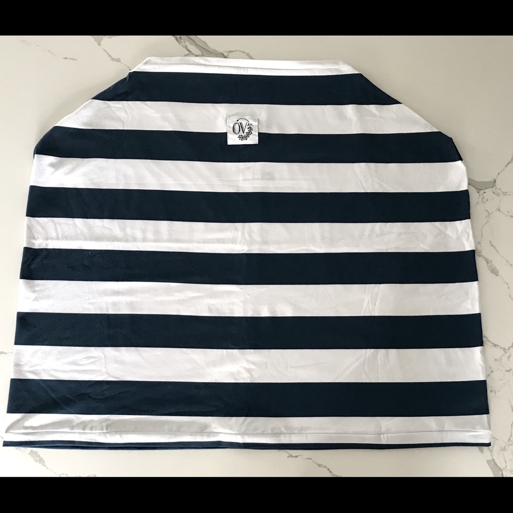 OVer Baby Cover Navy Stripe - never used